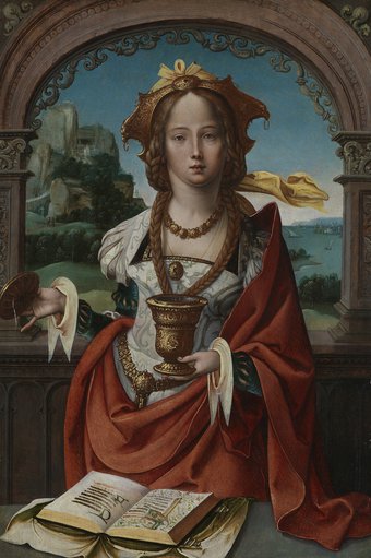 The Magdalen, atelier Meester van 1518, voor 1524, The National Gallery, Londen