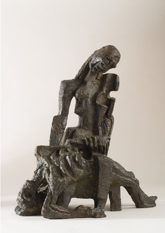 Ossip Zadkine, Piëta, 1955. Collectie Museum Catharijneconvent, foto Ruben de Heer