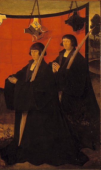 Crypte van de Geboortekerk te Bethlehem Amsterdam, ca 1520 Museum Catharijneconvent, Utrecht, ABM s104 (uitsnede)