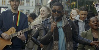 Leden van de Amsterdam City Church - uit de film 'Hallelujah'