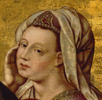 Maria Magdalena (detail), collectie Museum Catharijneconvent