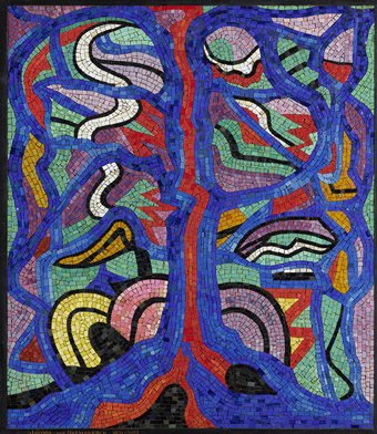 Compositie (Boom) - Jacoba van Heemskerk, 1920 - Kunstmuseum Den Haag