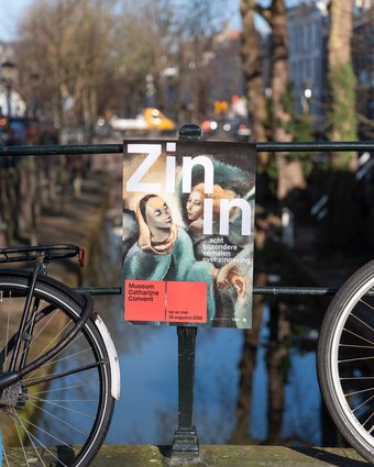 Zin in campagneposter - Romee de Jong