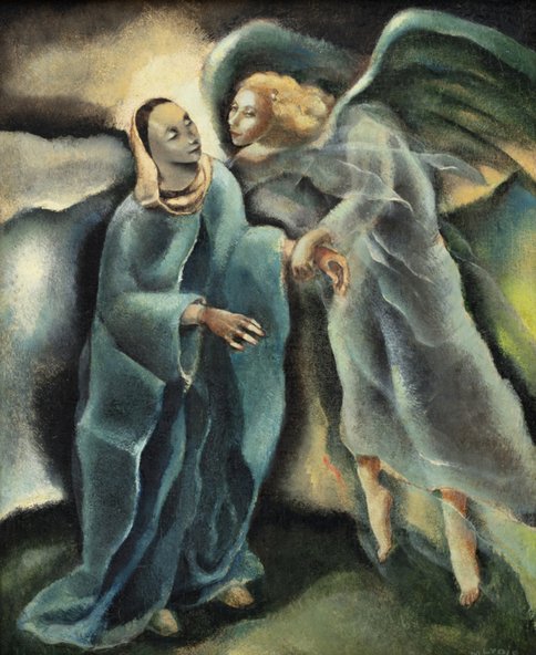 De boodschap van de engelen, Mariette Lydis, 1931, foto Ruben de Heer