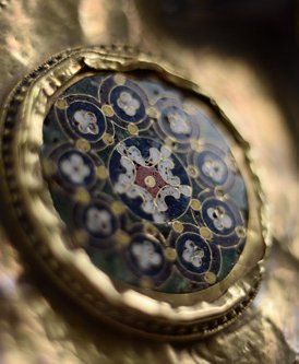 Bermulfuscodex, Zuid Duitsland, circa 1040-1050 (boekblok), Museum Catharijneconvent Utrecht, foto Marco Sweering