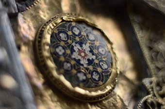 Bermulfuscodex, Zuid Duitsland, circa 1040-1050 (boekblok), Museum Catharijneconvent Utrecht, foto Marco Sweering