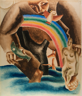 Frits van den Berghe De Schepping-De Geboorte