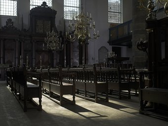 Het Grootste Museum van Nederland, Portugese synagoge, Amsterdam. Foto Arjan Bronkhorst.