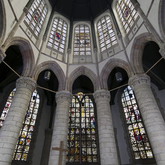 Het Grootste Museum van Nederland, Sint-Janskerk in Gouda, foto Arjan Bronkhorst.