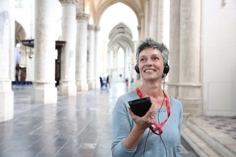 Het Grootste Museum van Nederland, audiotour in de Grote Kerk, Breda, foto Kris van Veen.