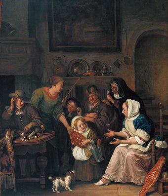 Jan Steen, 1668, bruikleen Boijmans van Beuningen