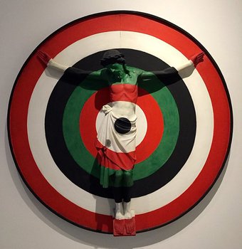 Jezus als Schietschij, Jacques Frenken, collectie Museum Krona