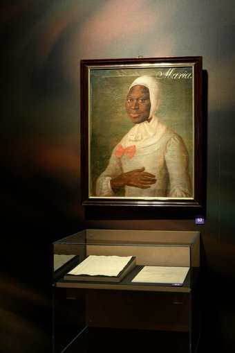 Johann Valentin Haidt, Maria van Sint-Thomas (ca. 1705-1749). Collectie Evangelische Brder-Unitt, Herrnhut, Duitsland. Foto Mike Bink.