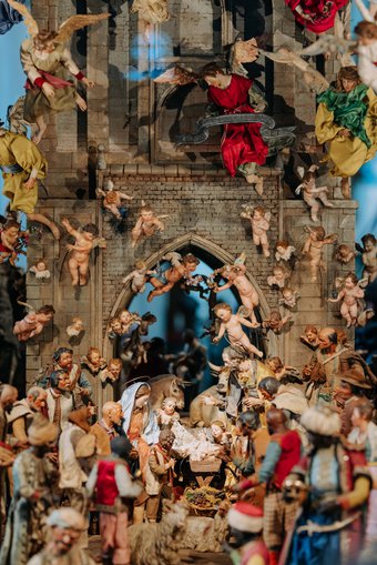 mooiste kerststal heilige familie