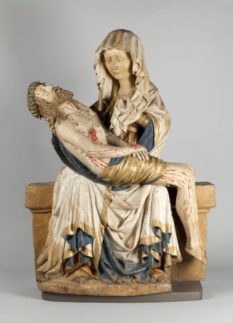 Piëta, Bohemen, Zuid-Duitsland, ca 1425, Museum Catharijneconvent, Utrecht