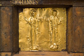 Reliekschrijn van de Heilige Felicitas en haar zeven zonen, circa 1000-1200, Münster, foto Stephan Kube, Greven