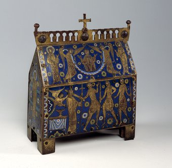 Reliekschrijn van Thomas Becket, Frankrijk, ca. 1200, collectie Museum Catharijneconvent