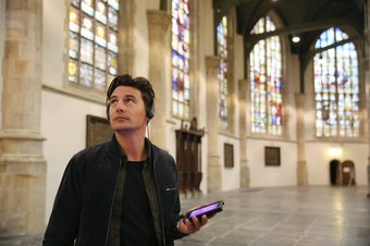 Audiotour in de Sint-Jan in Gouda, foto Kris van Veen.