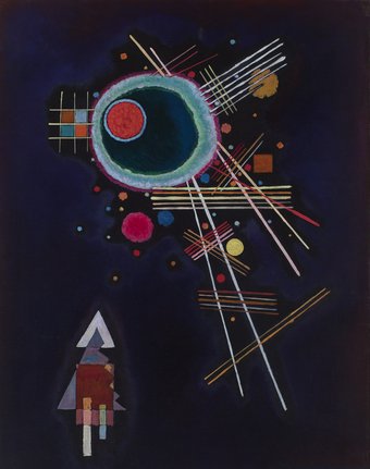 Strahlenlinien - Wassily Kandinsky 1927 - Museum Boijmans van Beuningen, fotografie: Studio Tromp