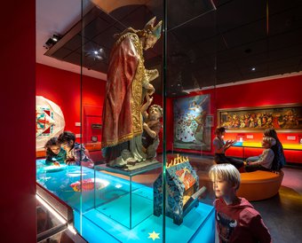 Sint Maarten in Feest! tentoonstelling - Foto Thijs Wolzak