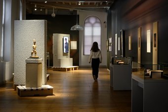 Tentoonstelling Christendom en slavernij. Foto Mike Bink.