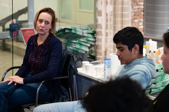 Gesprek sleutelfiguren Voices of Tolerance 2025 - foto Femke Lockefeer