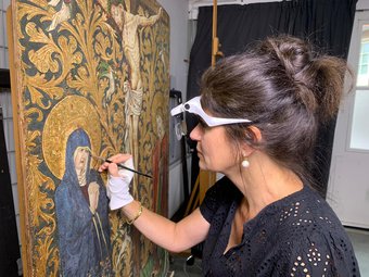 De verborgen parel, meester van de bewening detail