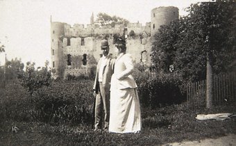 Het echtpaar Eugene van Zuilen en Hélene de Rotschild.