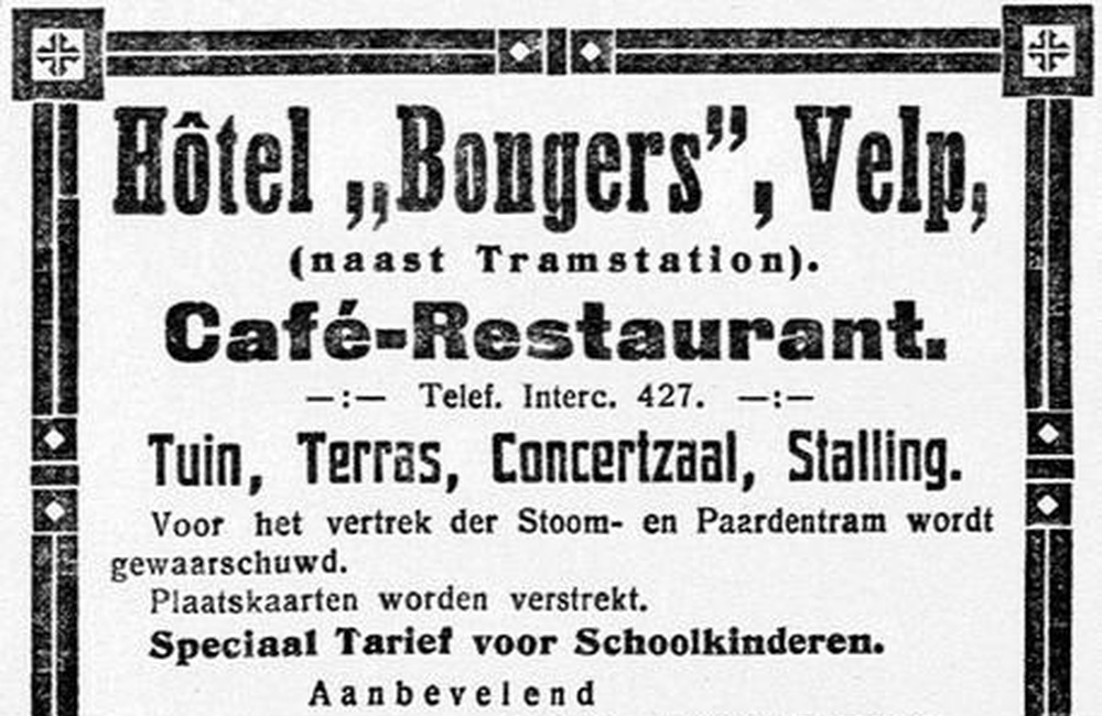 Advertentie 1911
