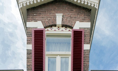 Deel voorgevel woonhuis