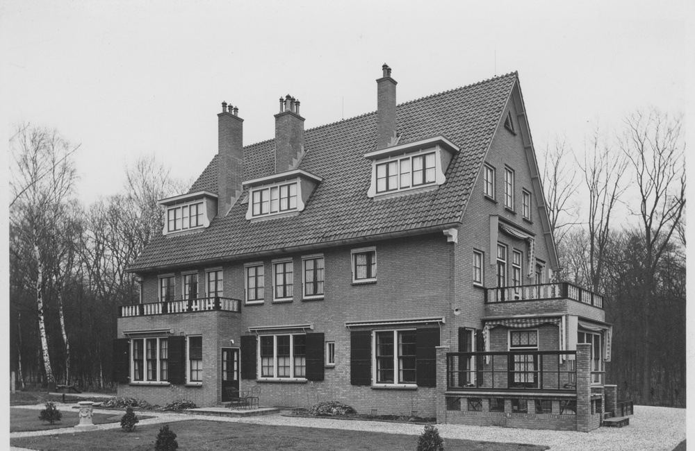 Huis Dordtwijck noordzijde - 1942