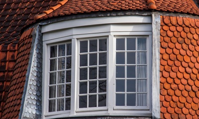 Detail dakvenster