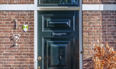 Deel voorgevel woonhuis