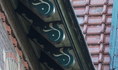 Detail dakrand
