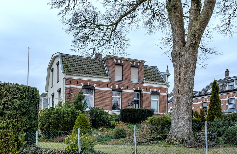 Achter- en rechterzijgevel – 2017