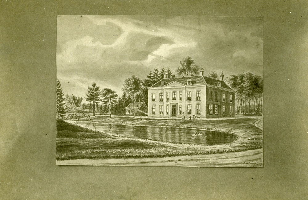 Landhuis Larenstein - 1850
