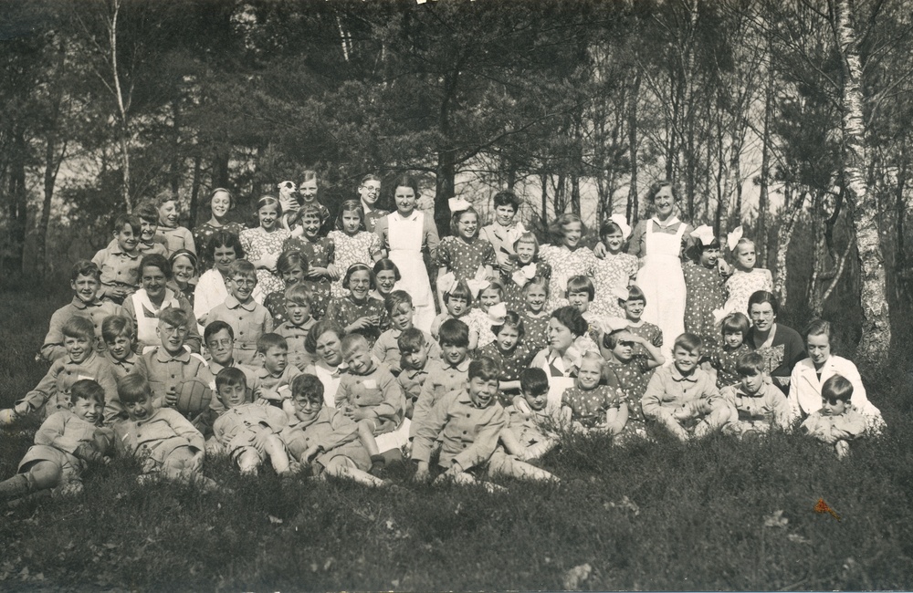 Groepsfoto Koloniehuis - 1937