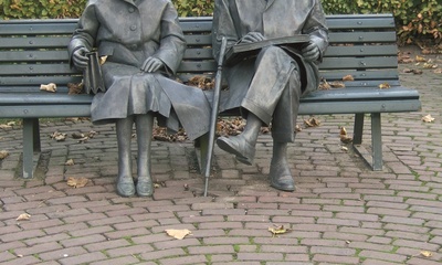 Kunstwerk Echtpaar Carmiggelt