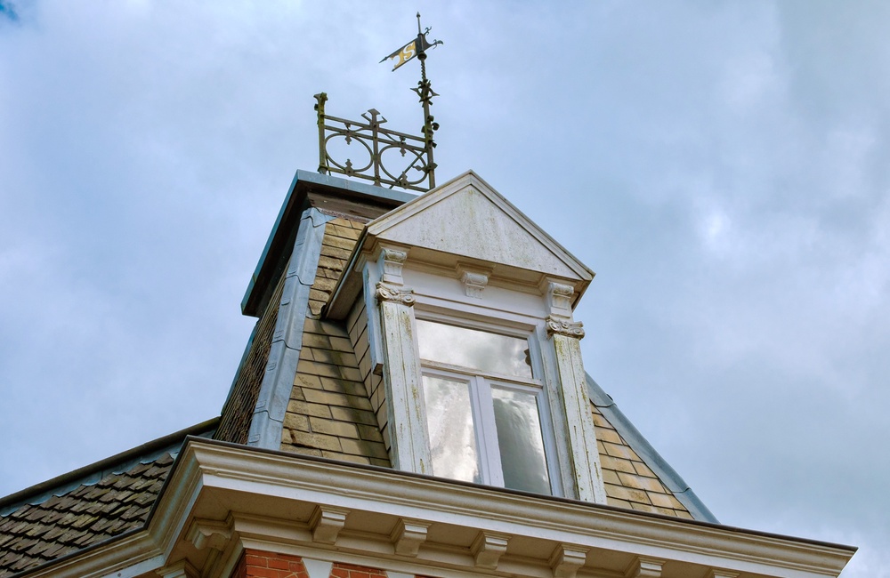 Dakkapel met windvaan Villa Schoonoord - 2016