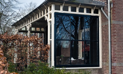Deel linkergevel woonhuis