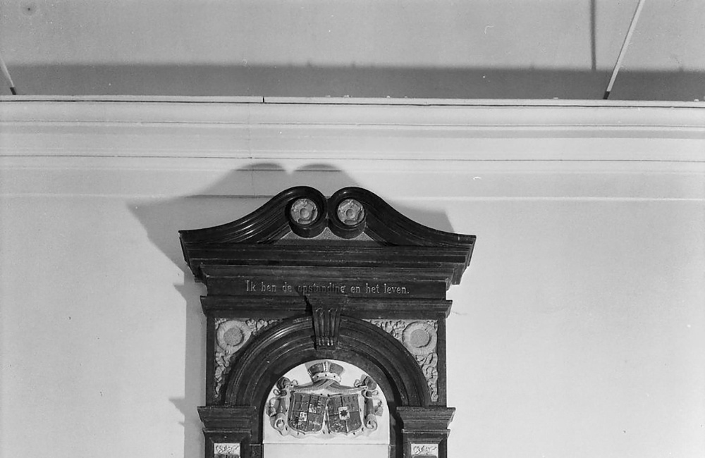 Nederlands Hervormde Kerk: rouwbord (1967)
