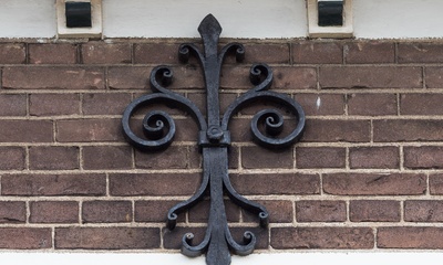 Detail gevel pand