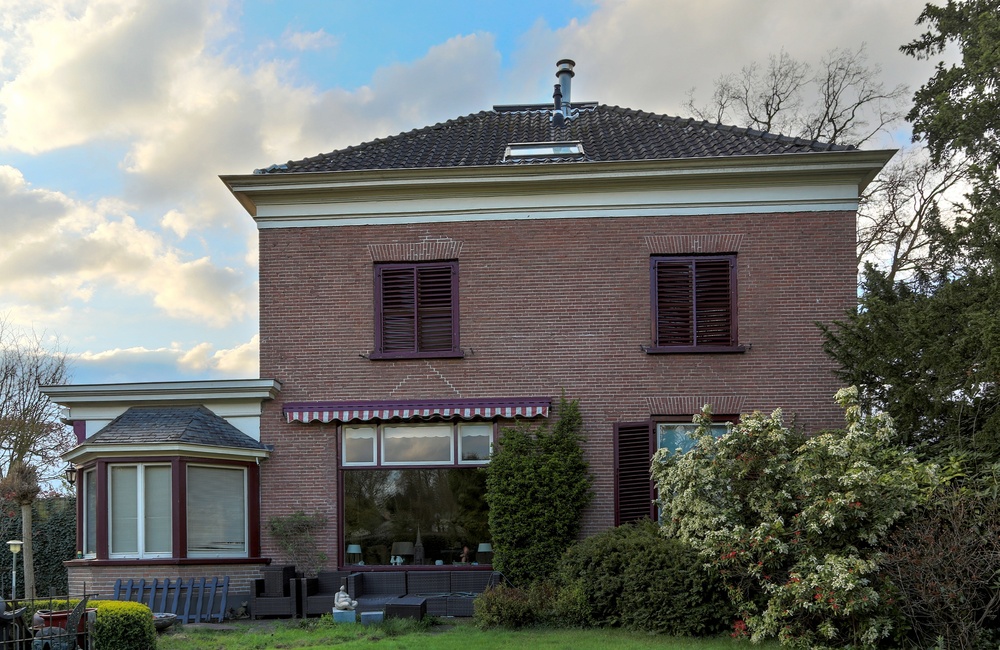 Linker gevel Herenhuis Hoflaan 7 - 2016