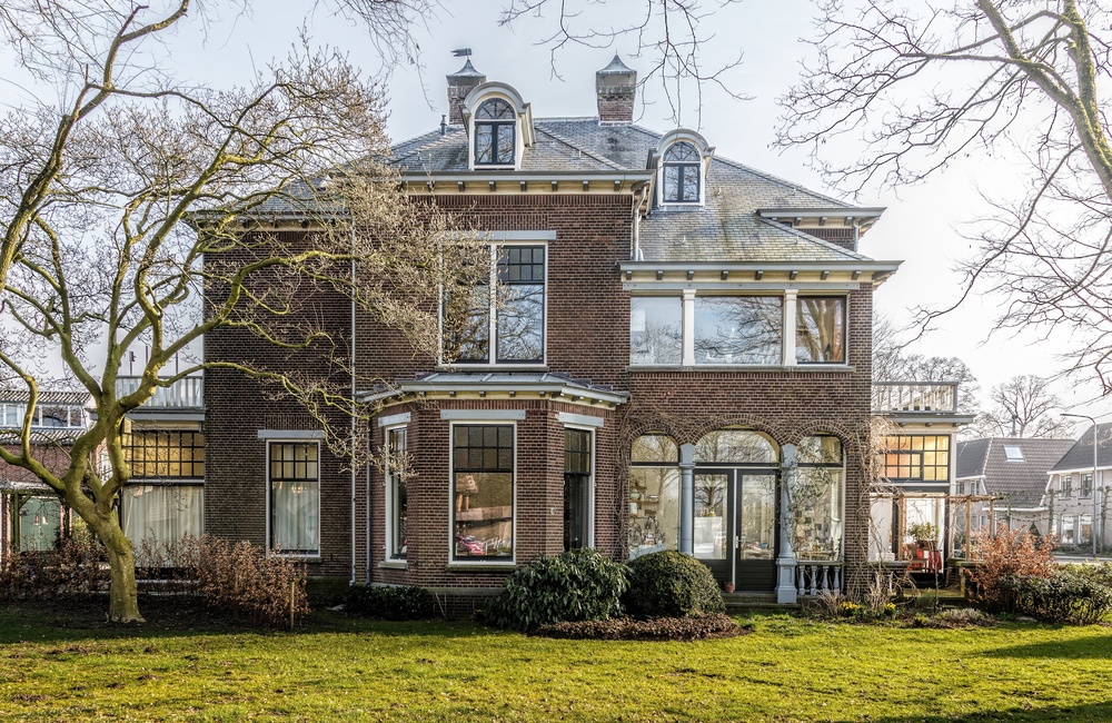 Linker zijgevel Villa Sonneheerdt - 2016