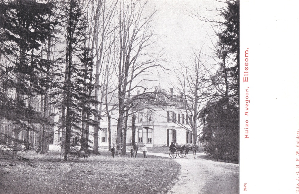 Landgoed Avegoor - 1901