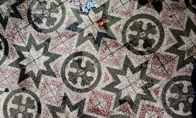 Detail voormalig landhuis