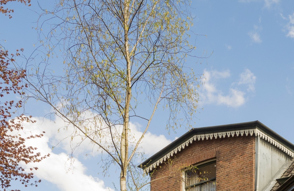 Rechter zijgevel (Kerkstraat 1) dubbel woonhuis - 2016