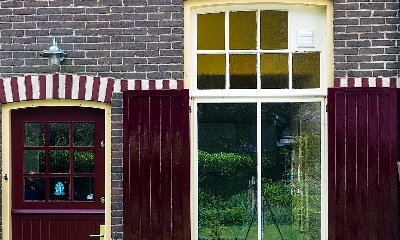 Detail achtergevel