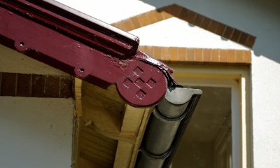 Detail daklijst