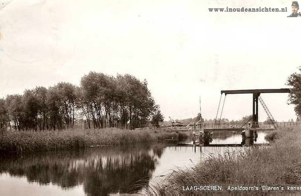 Soerense brug naar de Broekdijk - 1950